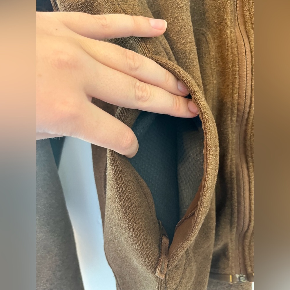 Arc'teryx Caliber Hoody Men’s/Women’s Size M  Brown (unlatched Pocket Zipper) - Picture 8 of 16